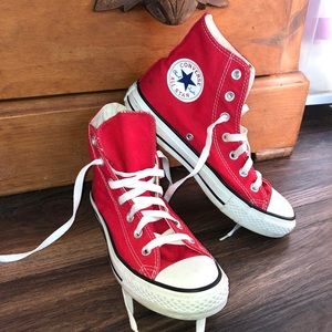 Converse All Star hightop in Red